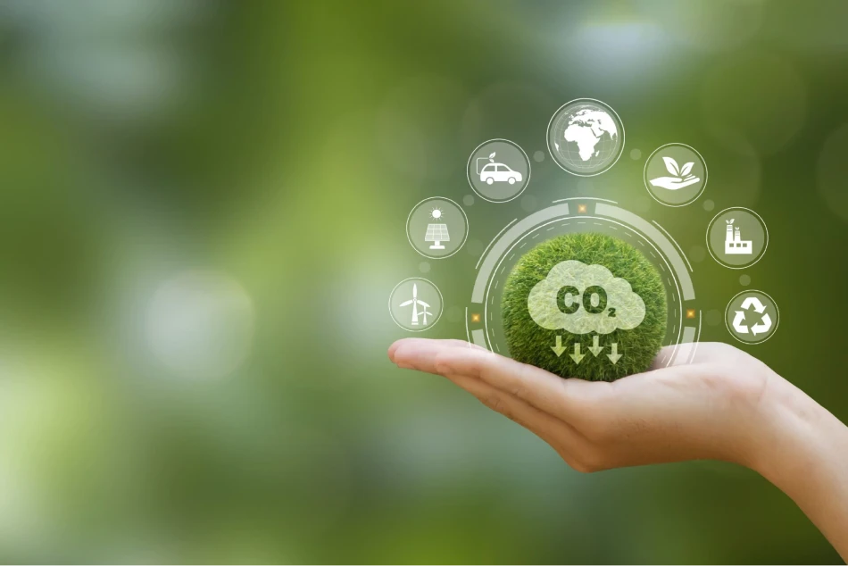 Carbon Commitment, carbon compensation depth, sustainability commitment 
