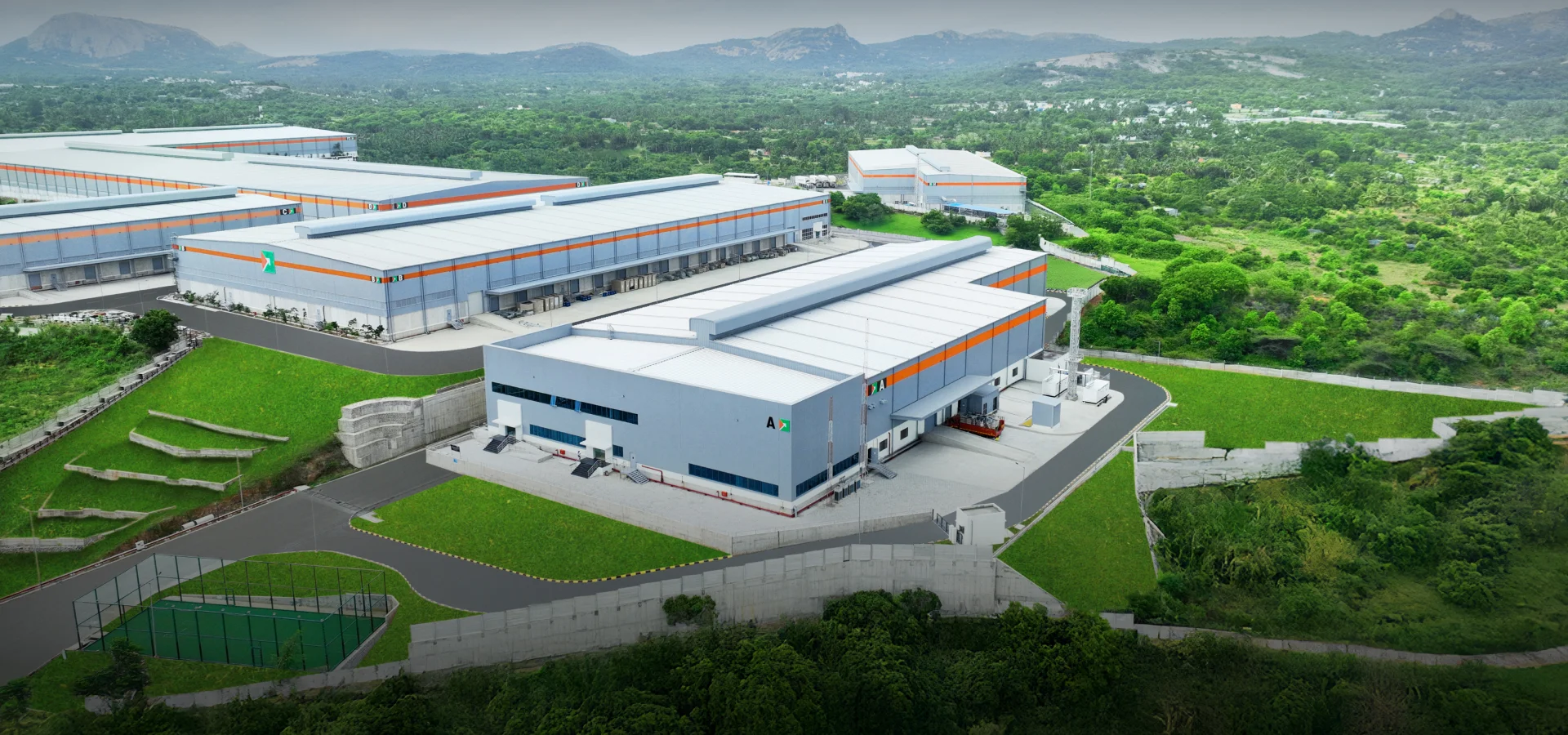 Industrial and warehousing park hosur